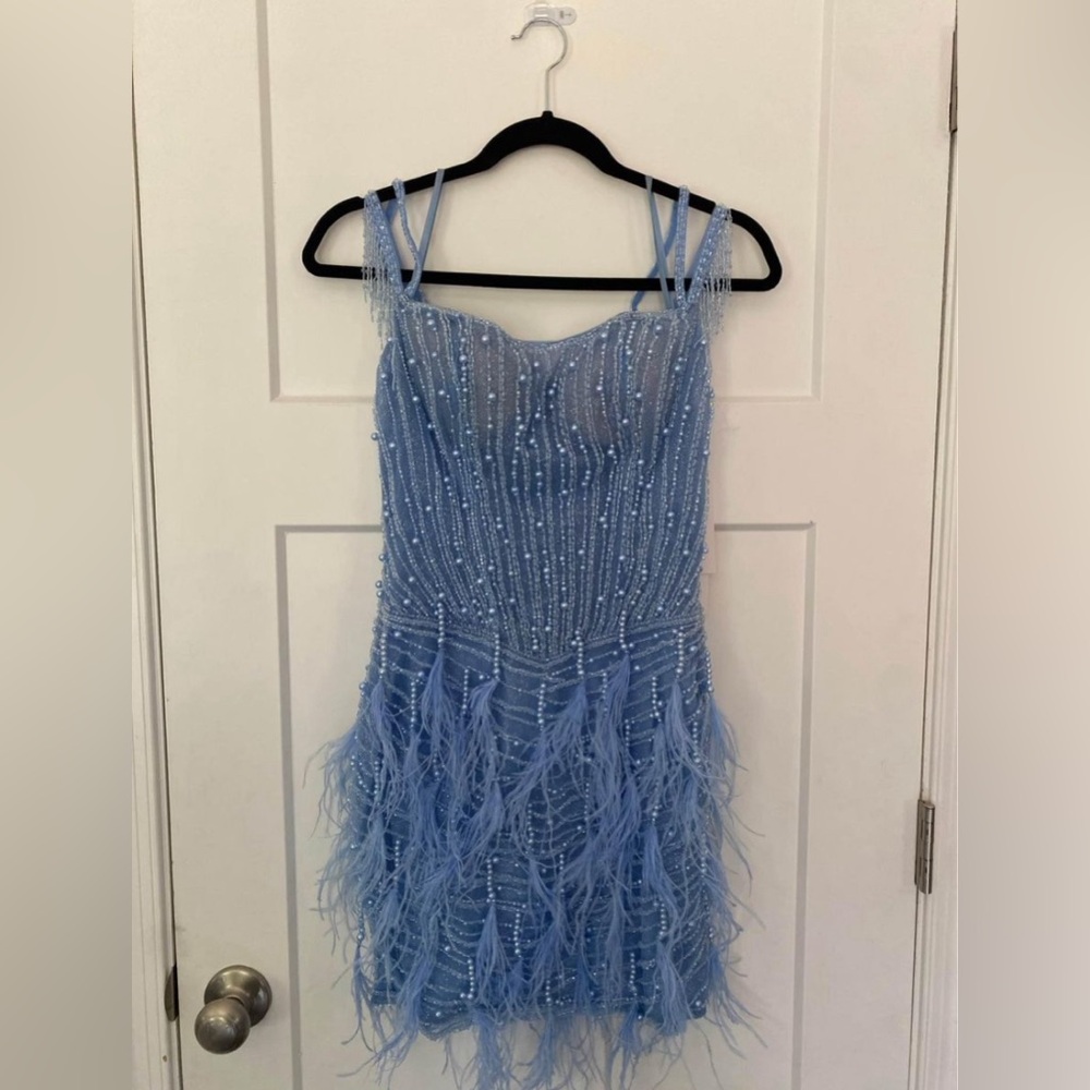 Portia and Scarlett Periwinkle Cocktail Dress Size 6